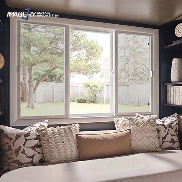 Aluminum Sliding Windows With Double Glass