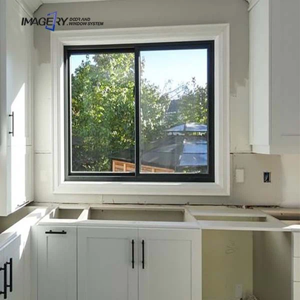Aluminum Sliding Windows With Double Glass