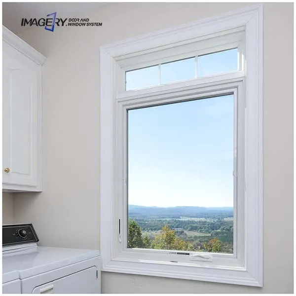 Kitchen American Style Hand Crank Aluminum Awning Window